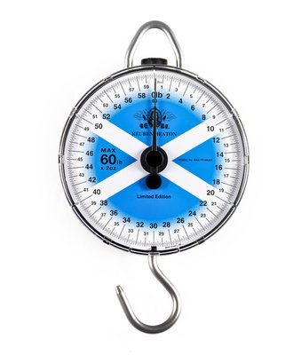 Reuben Heaton Standard Angling Scale 60lb x 2oz Scotland Flag